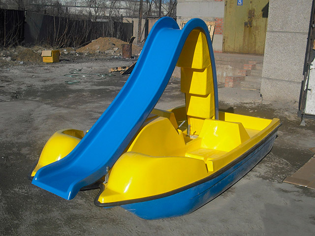 Водный велосипед катамаран Ирикла 355 с горкой купить